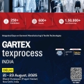 Gartex Texprocess India, Delhi—August 2025